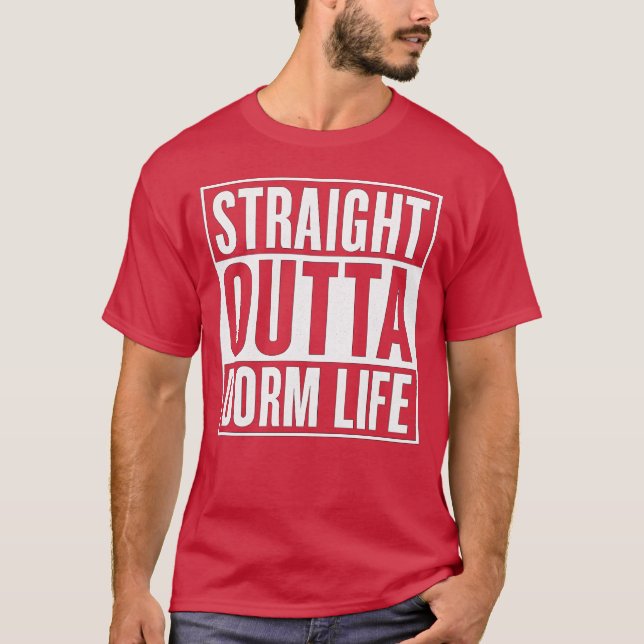 Camiseta Graduação em hetero fora do Dorm Life (Frente)