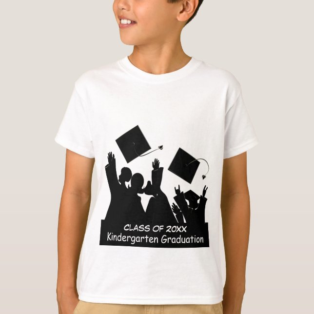 Camiseta Graduação em jardim de infância com classe de (Frente)