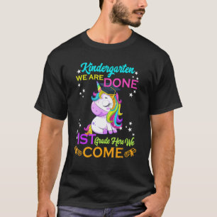 Camiseta Graduação em Kindergarten Unicórnio Mágico