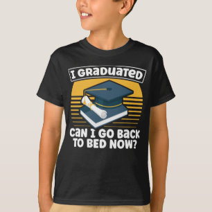 Camiseta Graduação Engraçado Humor Preguiçoso Estudante