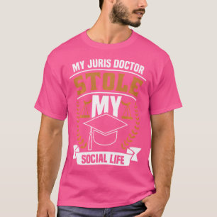 Camiseta Graduação Engraçado na Faculdade de Direito Juris 