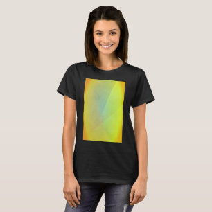 Camiseta Graduação Geométrica Amarela Moderna