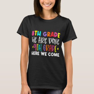 Camiseta Graduação Graduação 9º Grau Aqui Chegamos