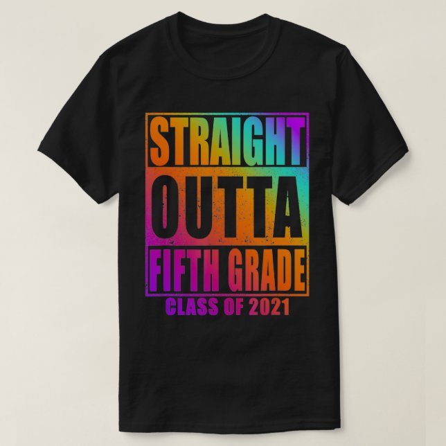Camiseta Graduação hetero Fora Da 5 Classe Fif 2021 (Frente do Design)