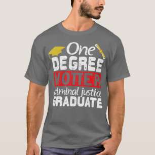 Camiseta Graduação Justiça Criminal Major Oferta de Formand