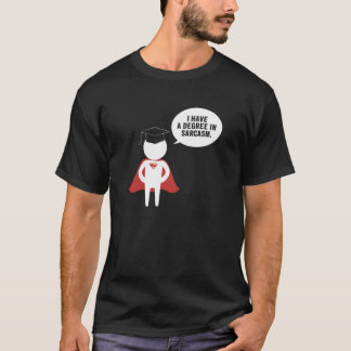 Camiseta Graduação legal em Sarcasm