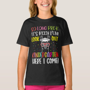 Camiseta Graduação Llama Tão longa pré-k que foi divert