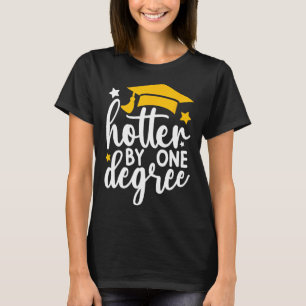 Camiseta Graduação Mais Quente Em Um Grau Engraçado 2025