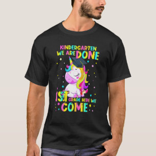 Camiseta Graduação no jardim de infância Formando mágico do