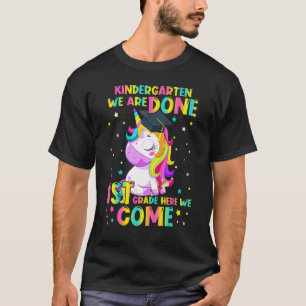 Camiseta Graduação no jardim de infância Formando mágico do