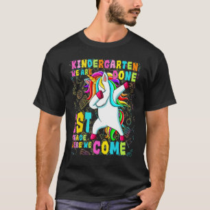 Camiseta Graduação no jardim de infância Grau Mágico Unicór