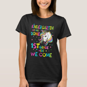 Camiseta Graduação no jardim de infância Unicórnio 1 mágico