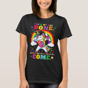 Camiseta Graduação no jardim de infância Unicórnio 1 mágico