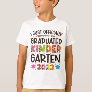 Camiseta Graduação Oficialmente Graduada no Jardim de Infân