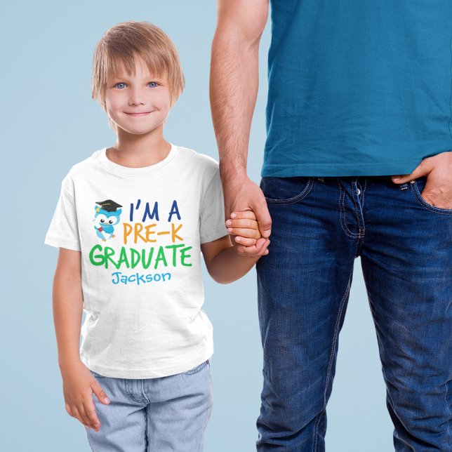 Camiseta Graduação personalizada de pré-escola personalizad (Criador carregado)