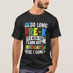 Camiseta Graduação Pré-escolar 2025 Graduado Pré-K 2025 Cri