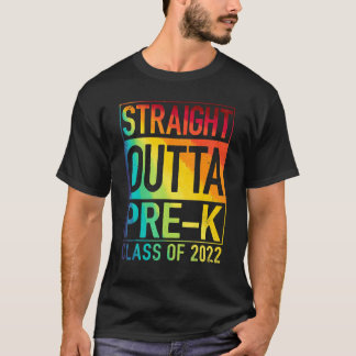 Camiseta Graduação pré-escolar de hetero fora de K
