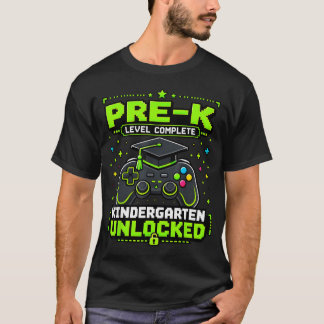 Camiseta Graduação Pré-Escolar Desbloqueado para o Jardim d