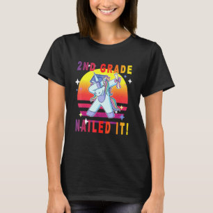 Camiseta Graduação segundo Graduação Mágica Dabbing Unicorn