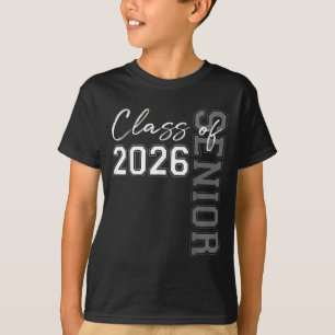 Camiseta Graduação Senior 2026 Meu Último Primeiro Dia De C