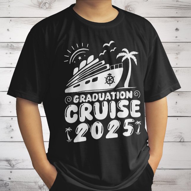 Camiseta Graduação Trip Cruise 2025 Navio Party Cruise Gift (Criador carregado)