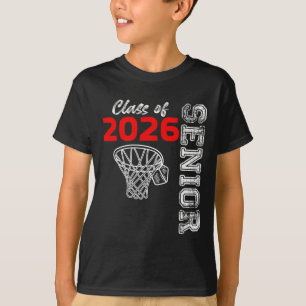 Camiseta Graduado Classe Sênior De 2026 Sketll Jogador Grad