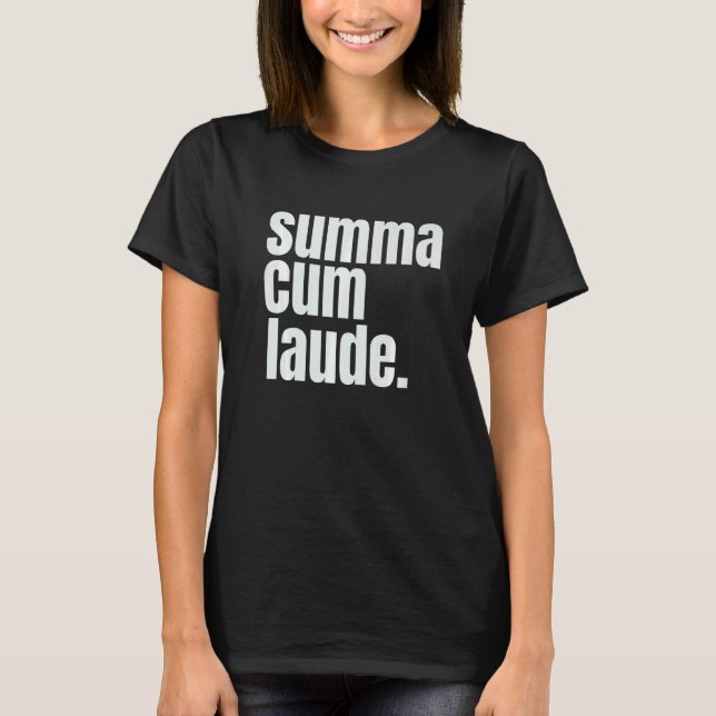 Camiseta Graduado com Alta Distinção (Frente)
