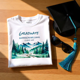 Camiseta Graduado da Montanha de Aventura 
