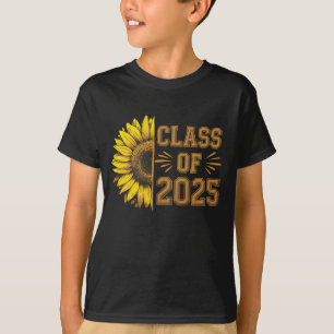 Camiseta Graduado da Turma de 2025 Girassol Graduação