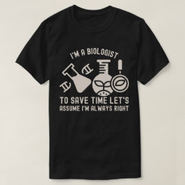 Camiseta Graduado em Biologia, Amante da Biologia4