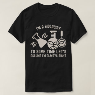 Camiseta Graduado em Biologia, Amante da Biologia4