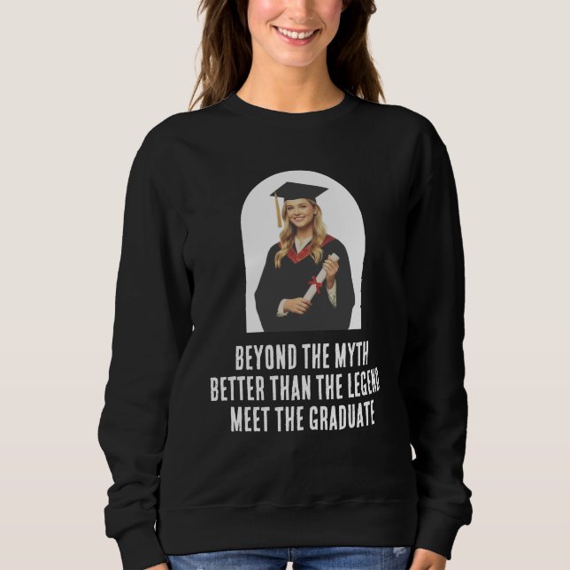 Camiseta Graduado Negro Lendário  (Frente)