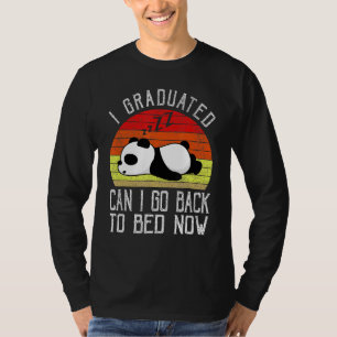 Camiseta Graduado Posso Voltar Para A Cama Agora, Bonita Li