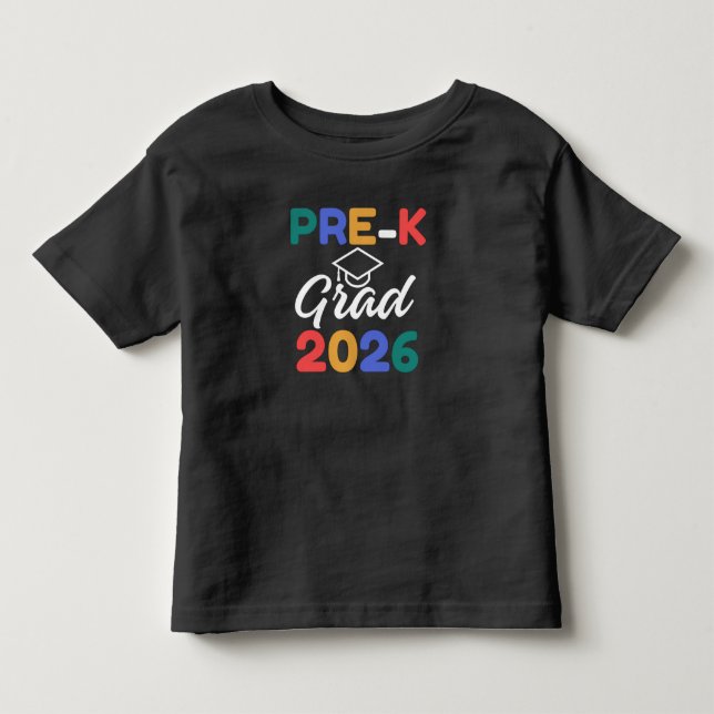 Camiseta Graduado Pré-K (Frente)