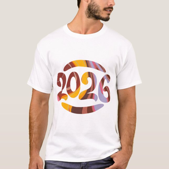 Camiseta Graffiti Glow: New Year Street Vibes Tee (Frente)