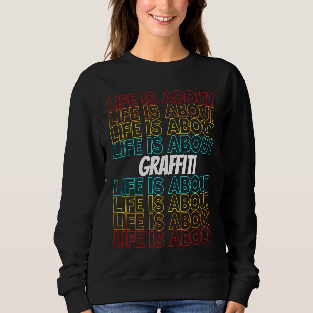 Camiseta Graffiti Hobby Life is About Graffiti (Frente)