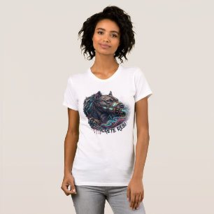 Camiseta Graffiti Pitbull Rebelde de Concreto