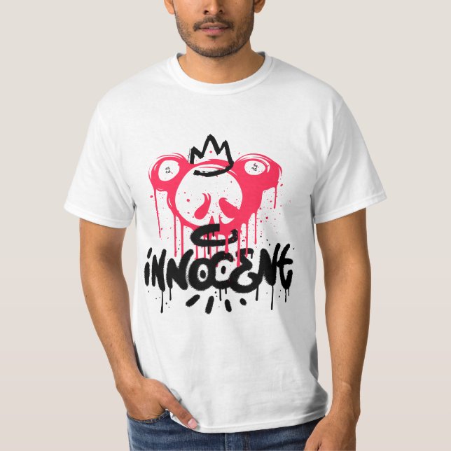 Camiseta Graffiti Skull Street Art Urban Style (Frente)