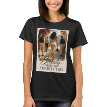 Camiseta Gráfica "A Beleza Não Precisa de Apresent