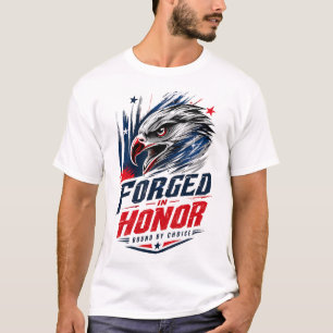 Camiseta Gráfica Águia Patriótica