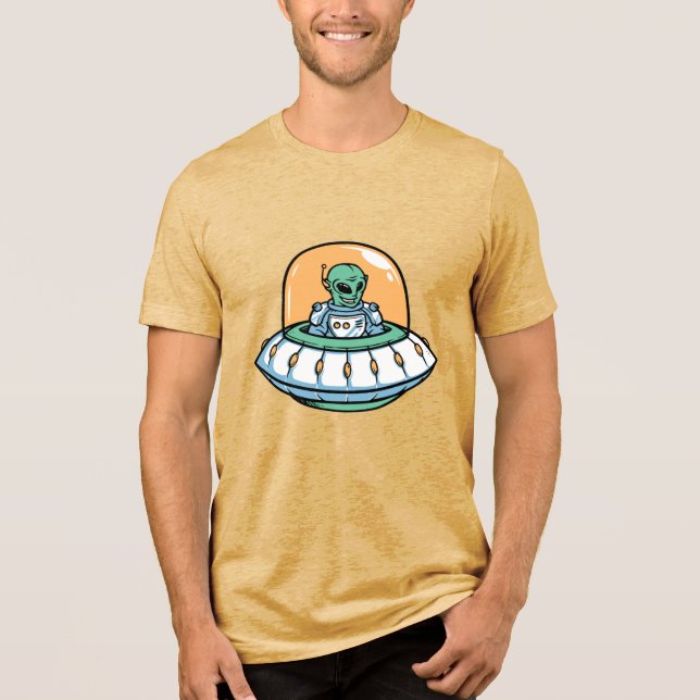 Camiseta gráfica alienígena (Frente)