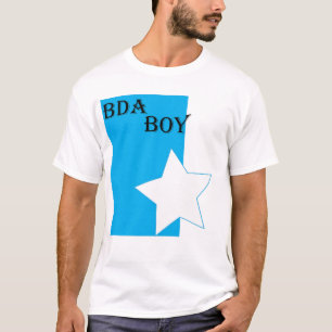 Camiseta Gráfica Bad Boy Tipografia Estrela Azul
