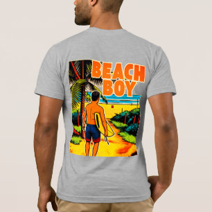 Camiseta Gráfica Beach Boy