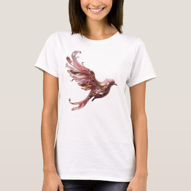 Camiseta Gráfica Bold Gold FÊNIX RENASCER DAS CINZ (Frente)