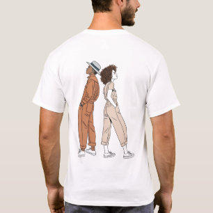 Camiseta gráfica "Borda Urbana"