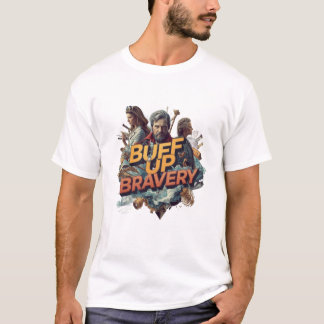 Camiseta Gráfica Buff Up Bravery