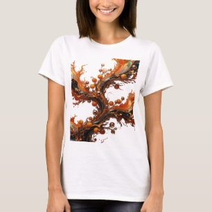Camiseta Gráfica Catchy Silver LARANJA SUCO SPLASH