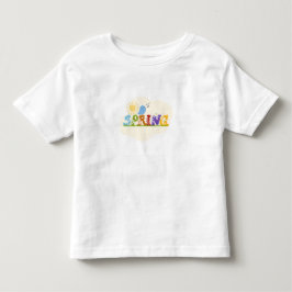 Camiseta Gráfica Colorida da Natureza para Criança