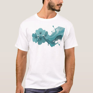 Camiseta Gráfica com Design Ousado de FLOR ABSTRAT