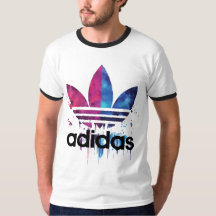 Camiseta Gráfica com Logotipo de Salpico de Tinta 